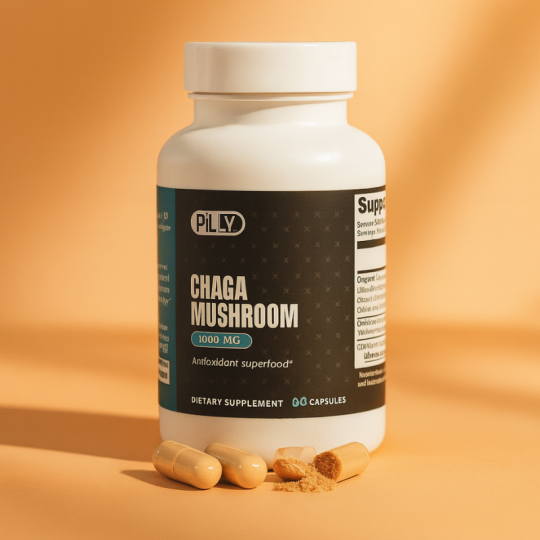Pilly Labs Chaga Mushroom Supplement
